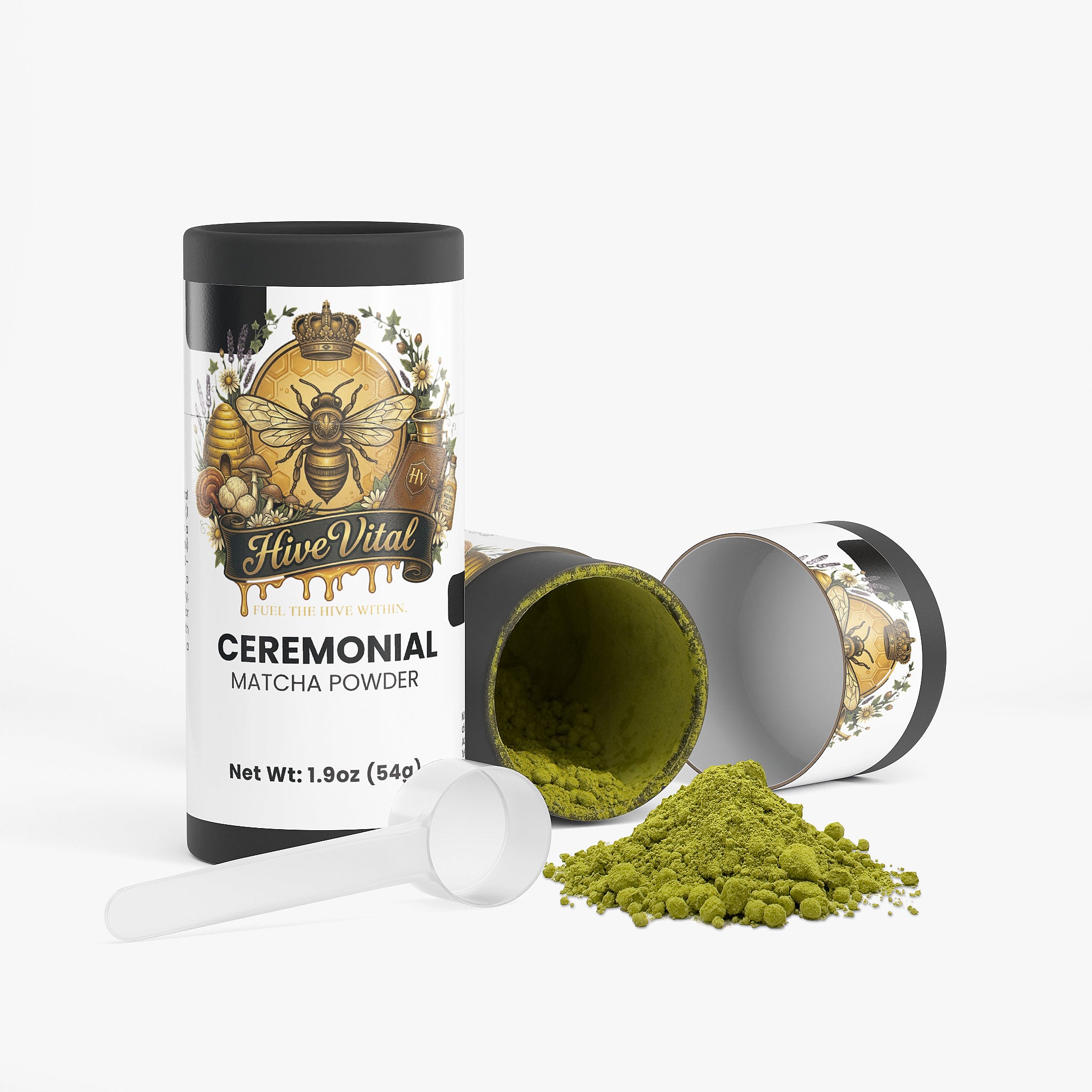Ceremonial Matcha Powder - Vegan, Cruelty Free, Lactose Free, Gluten Free, Non-GMO