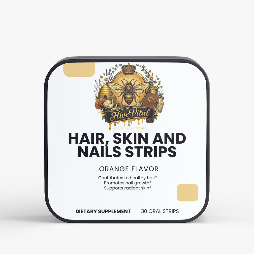 Hair, Skin and Nails Strips - Gluten Free, Cruelty Free, Alcohol Free, Non-GMO
