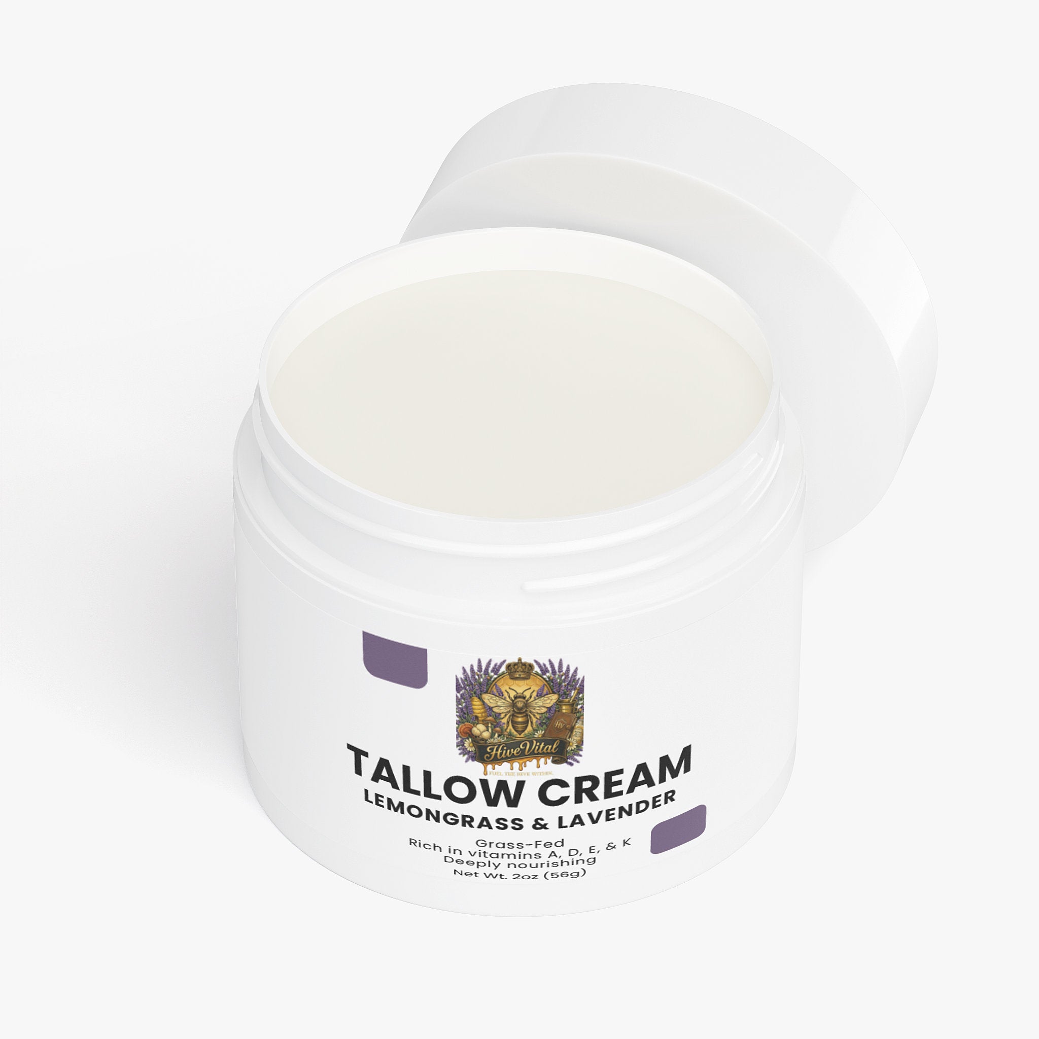 Tallow Cream Lemongrass & Lavender - 100% Natural, Non-GMO, Cruelty Free