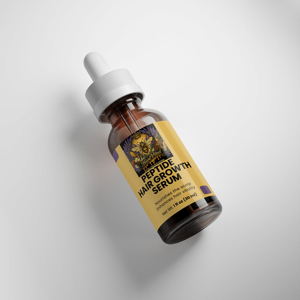 Peptide Hair Growth Serum - Vegan, Cruelty Free, Fragrance Free