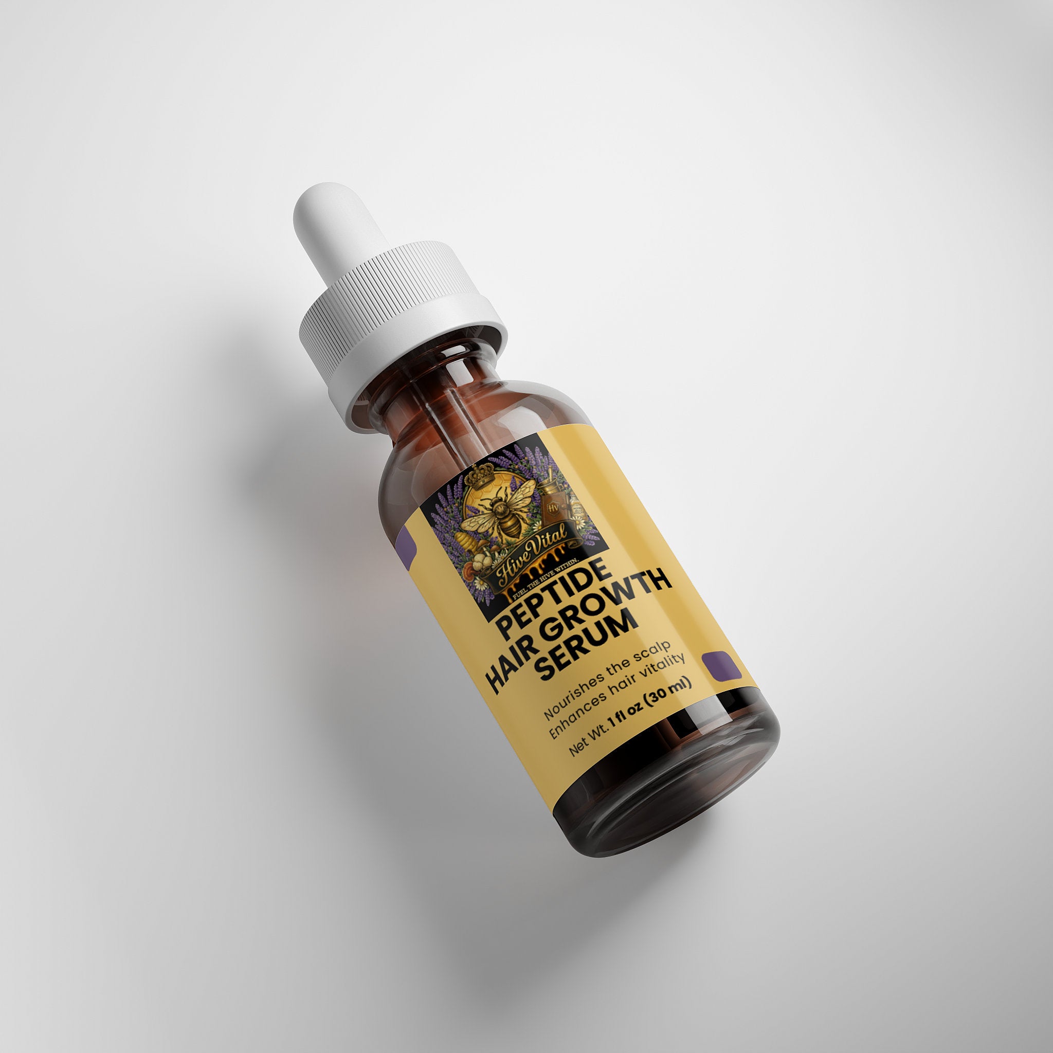 Peptide Hair Growth Serum - Vegan, Cruelty Free, Fragrance Free