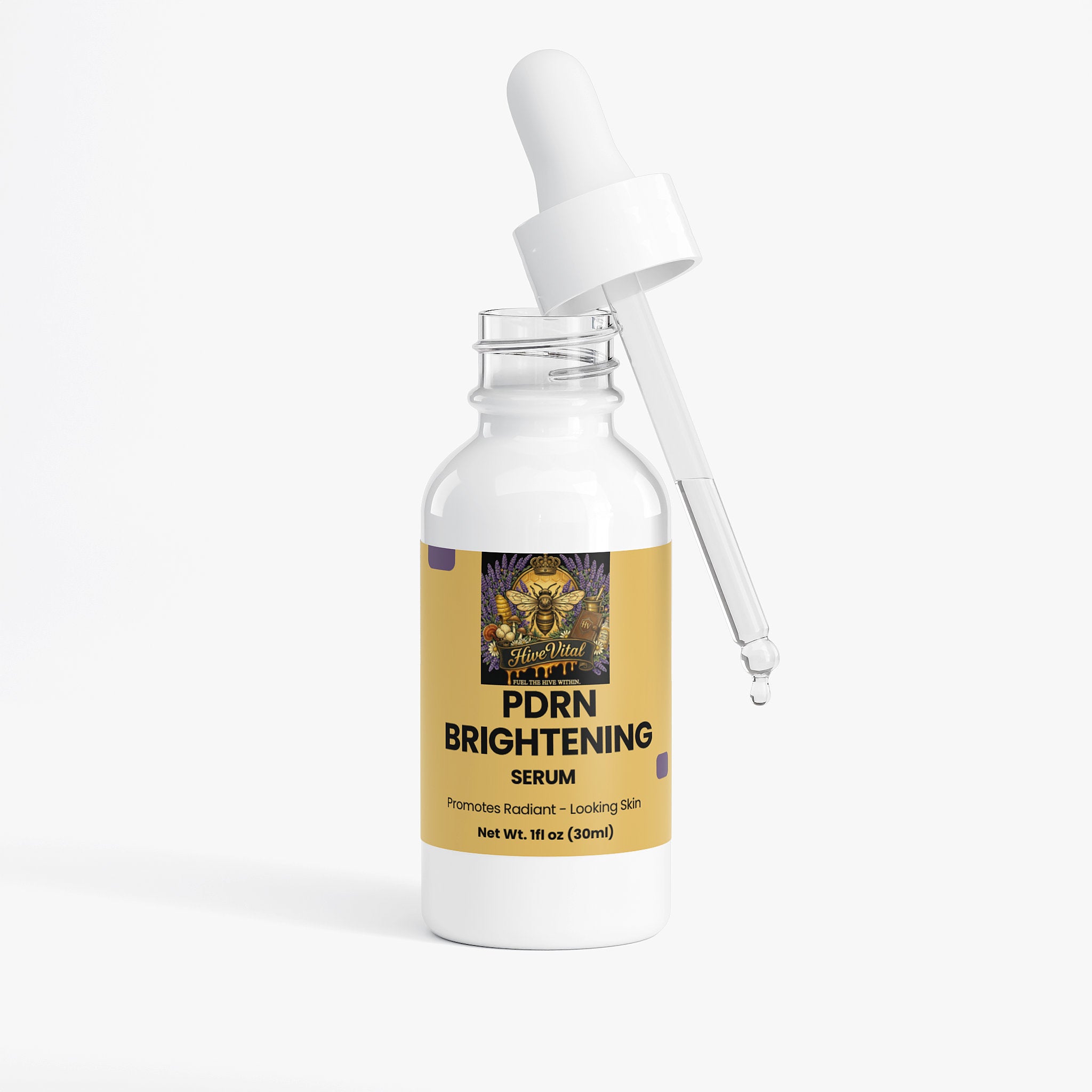 PDRN Brightening Serum - Fragrance Free, Alcohol Free, Vegan, Cruelty Free