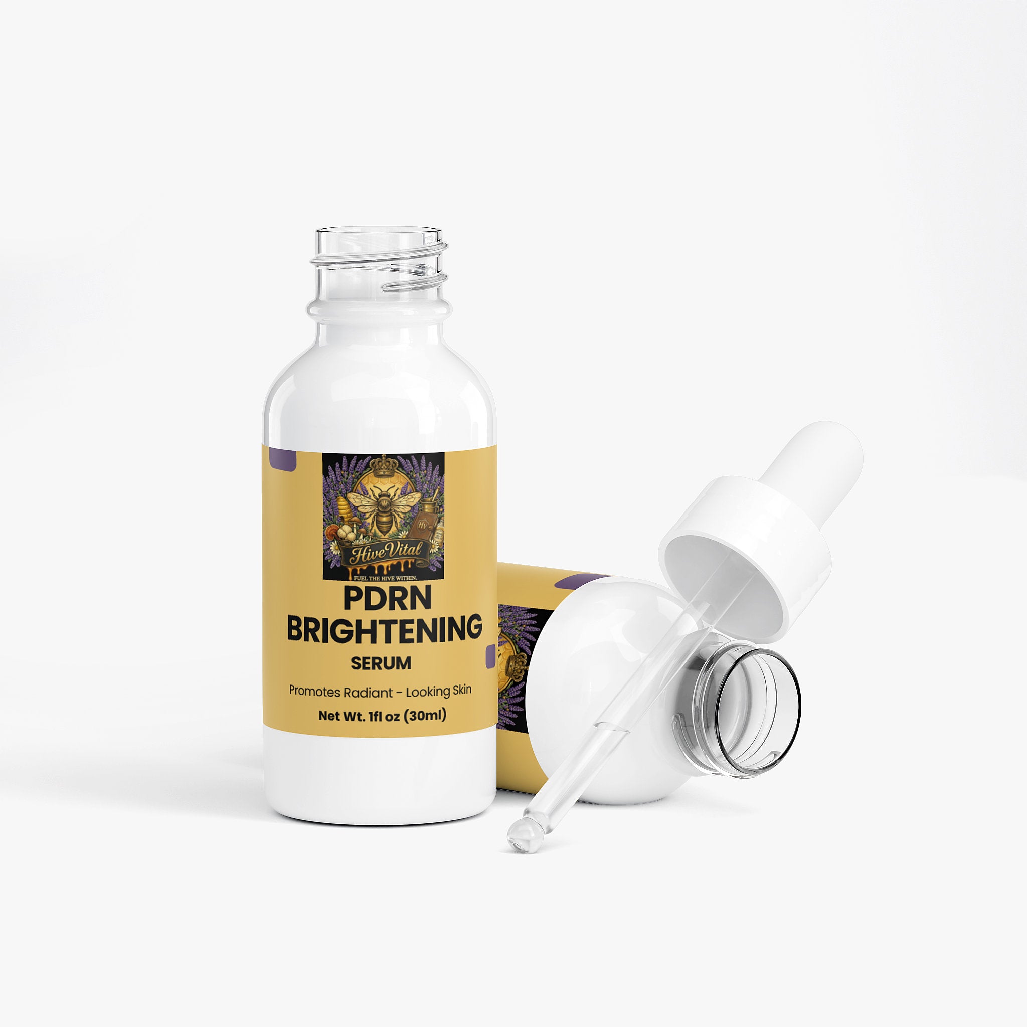 PDRN Brightening Serum - Fragrance Free, Alcohol Free, Vegan, Cruelty Free