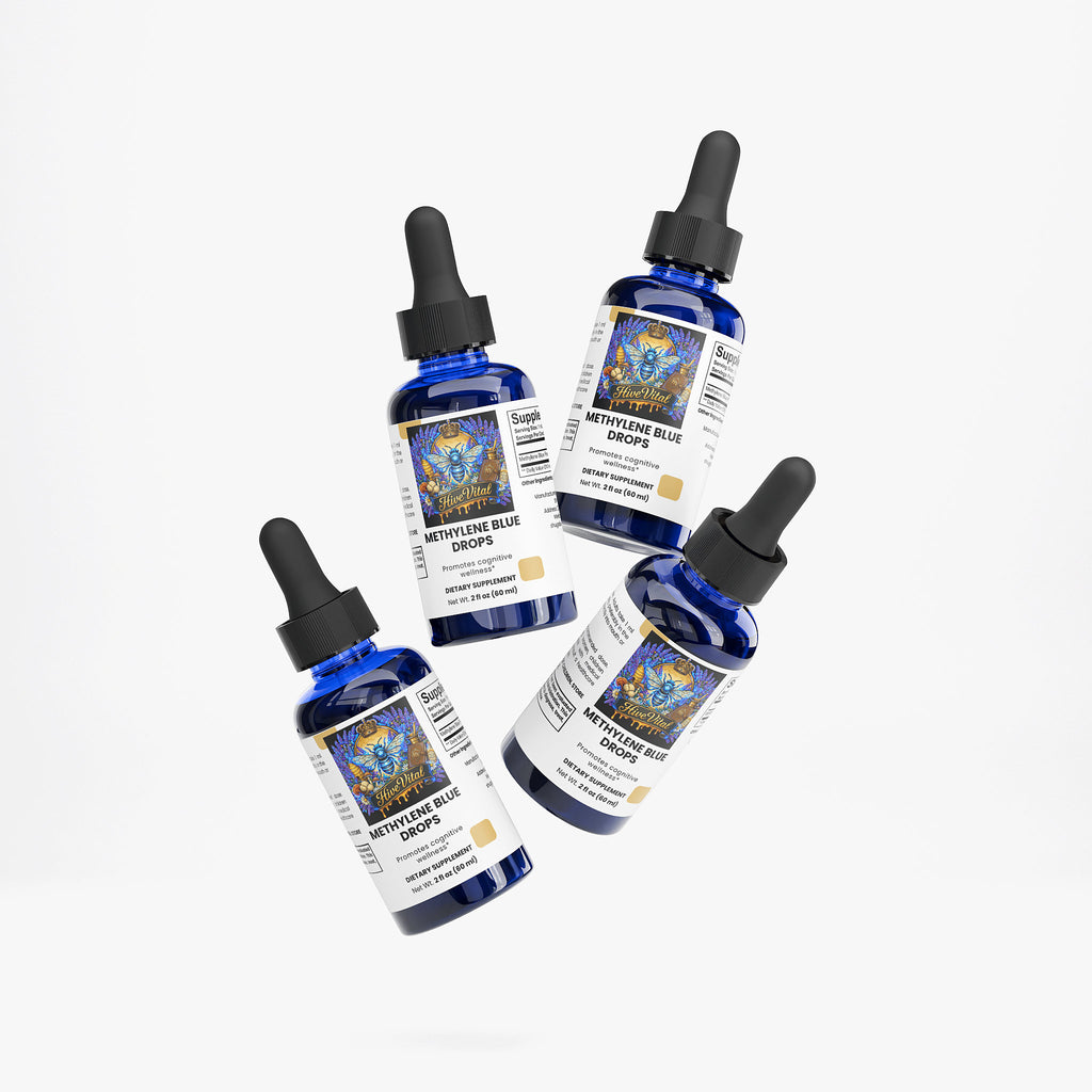 Methylene Blue Drops - Fragrance Free, Alcohol Free, Non-GMO