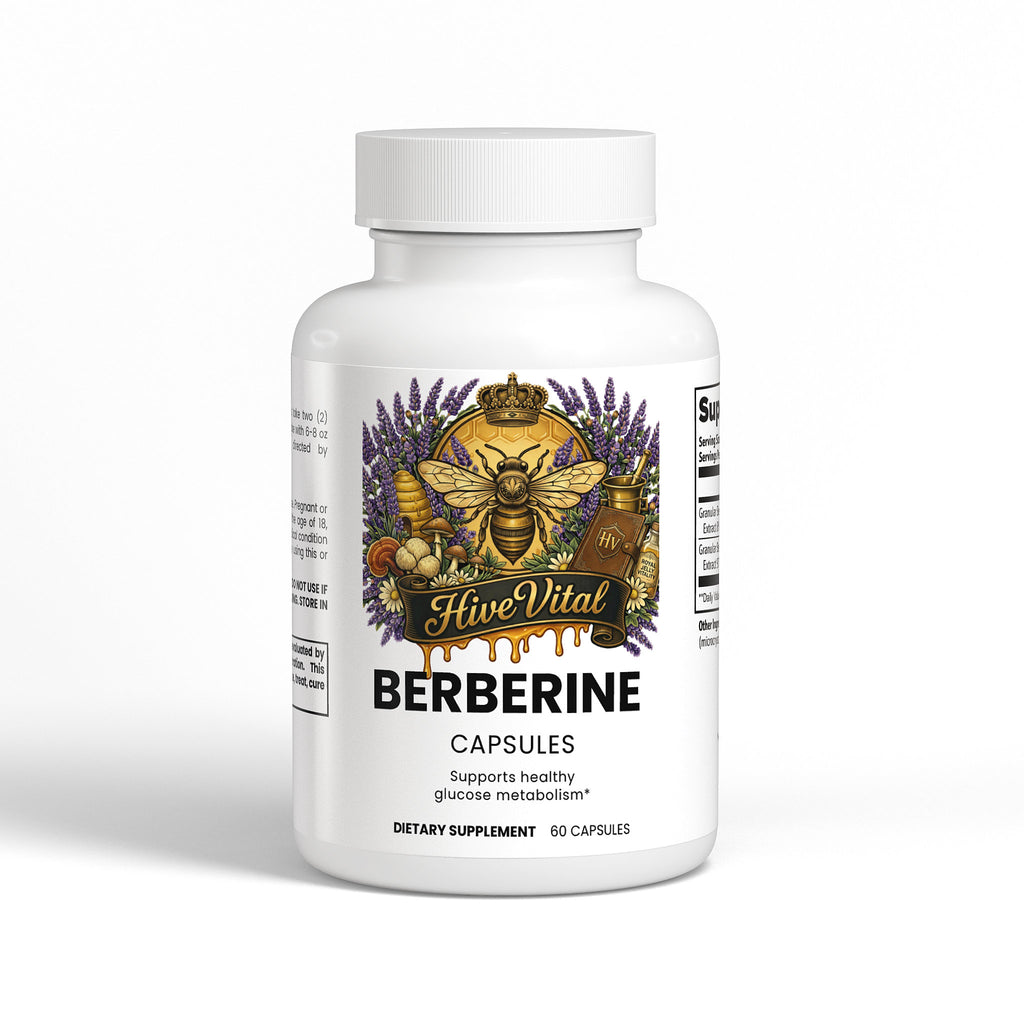 Berberine ~ Gluten Free, Vegan, Non-GMO