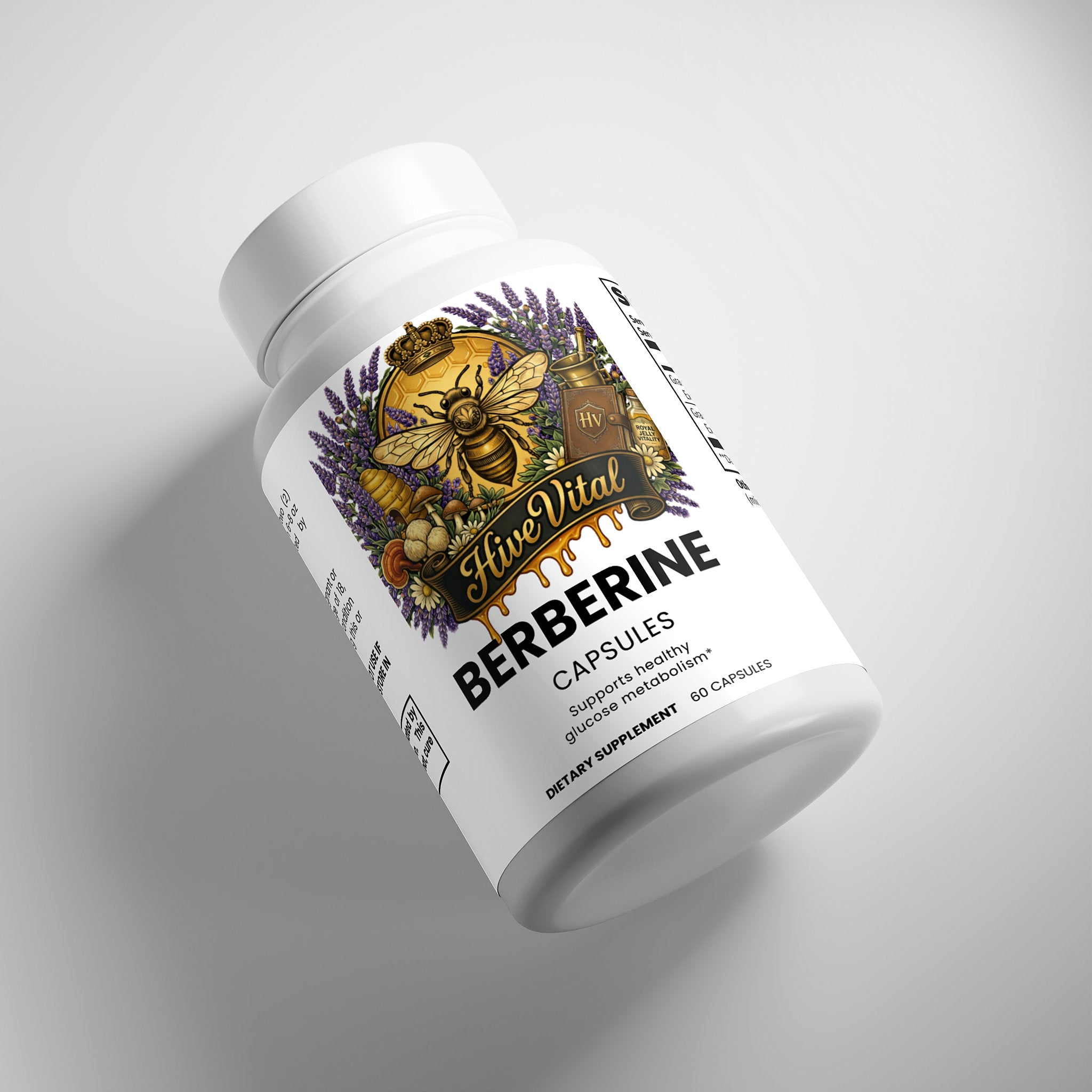 Berberine ~ Gluten Free, Vegan, Non-GMO