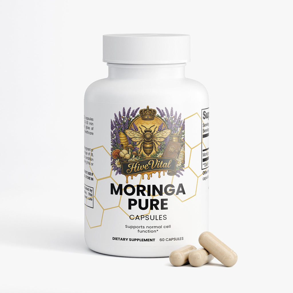 Moringa Pure ~ 100% Natural, Vegan, Non-GMO