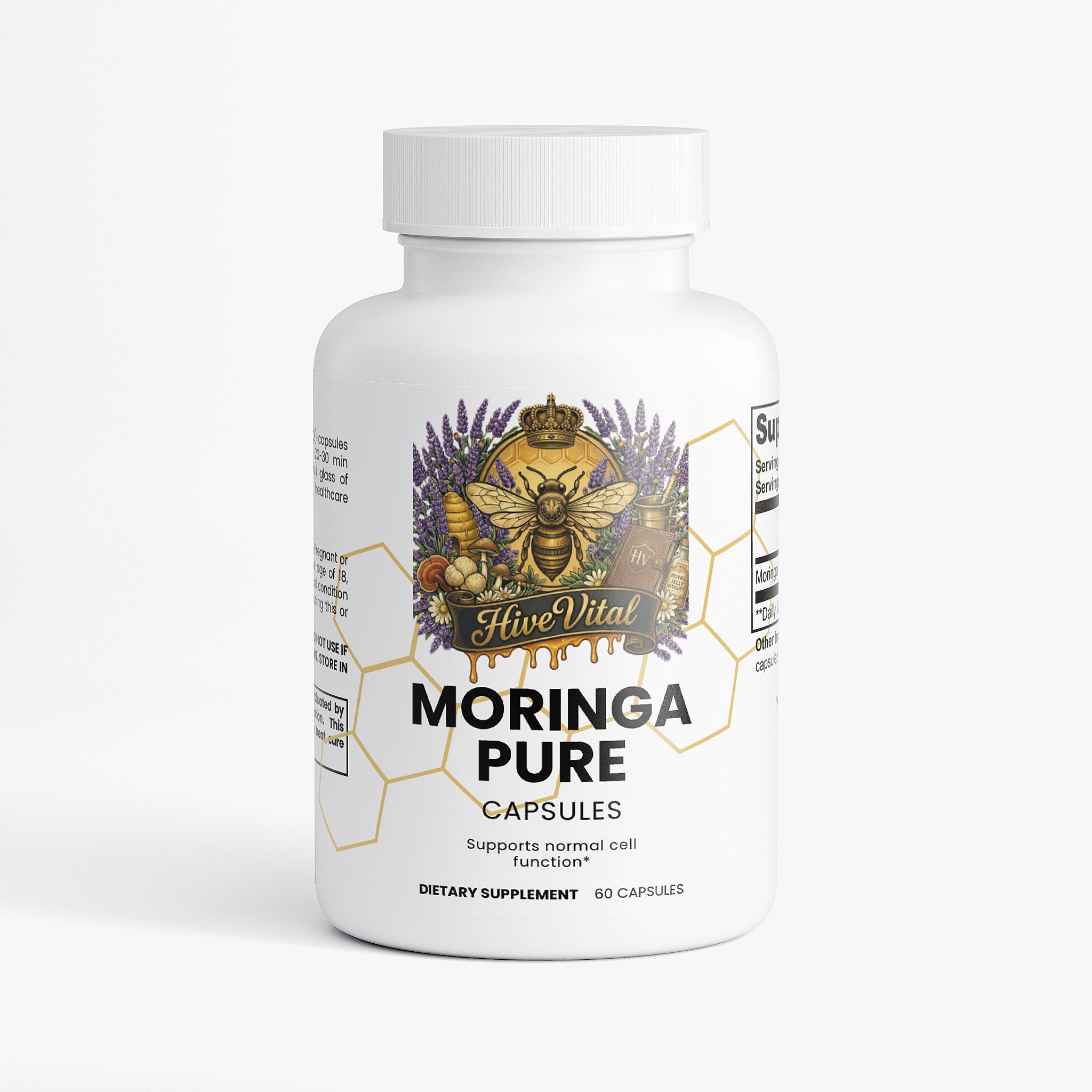 Moringa Pure ~ 100% Natural, Vegan, Non-GMO