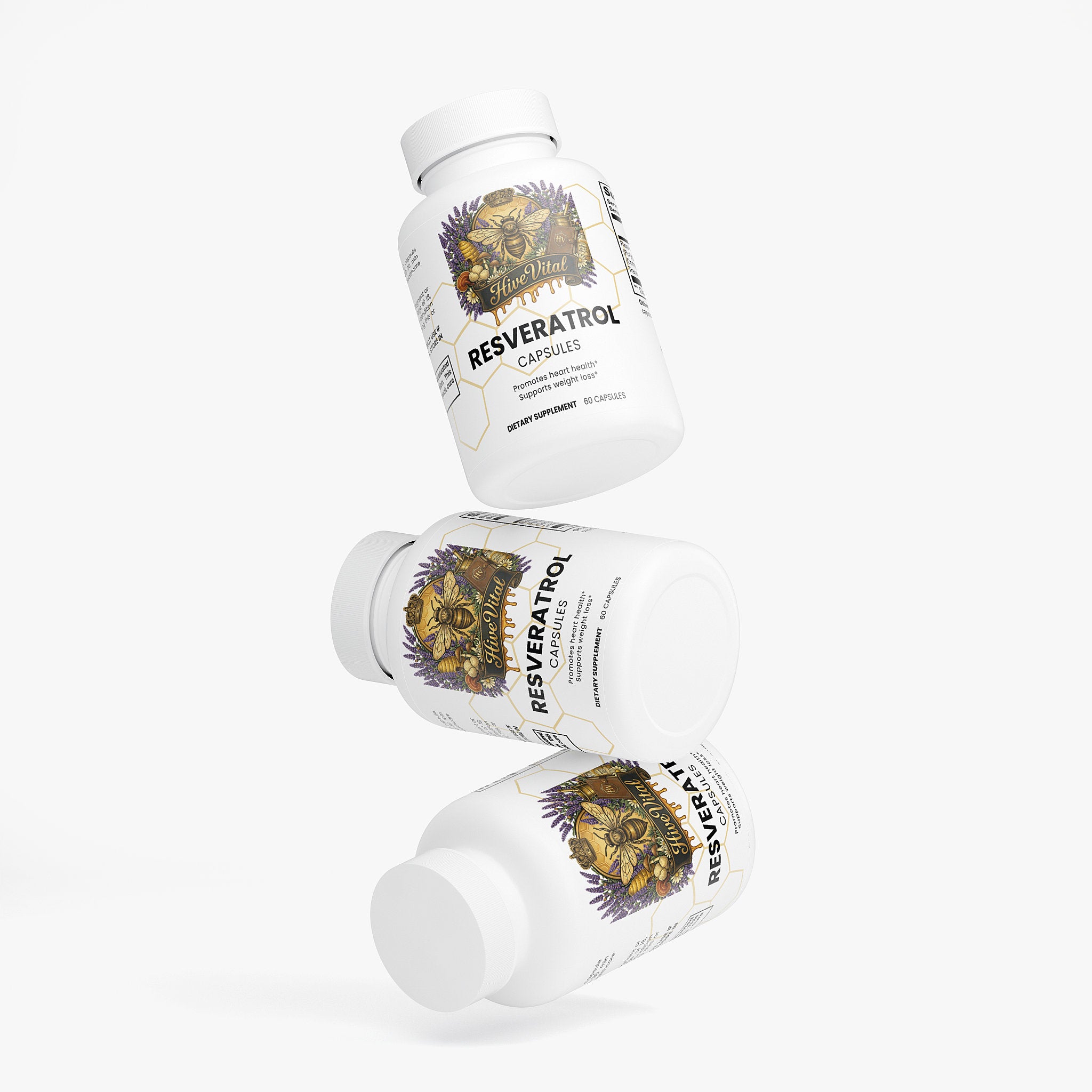 Resveratrol 50% 600mg ~ Vegan, No Fillers, Gluten Free, 100% Natural