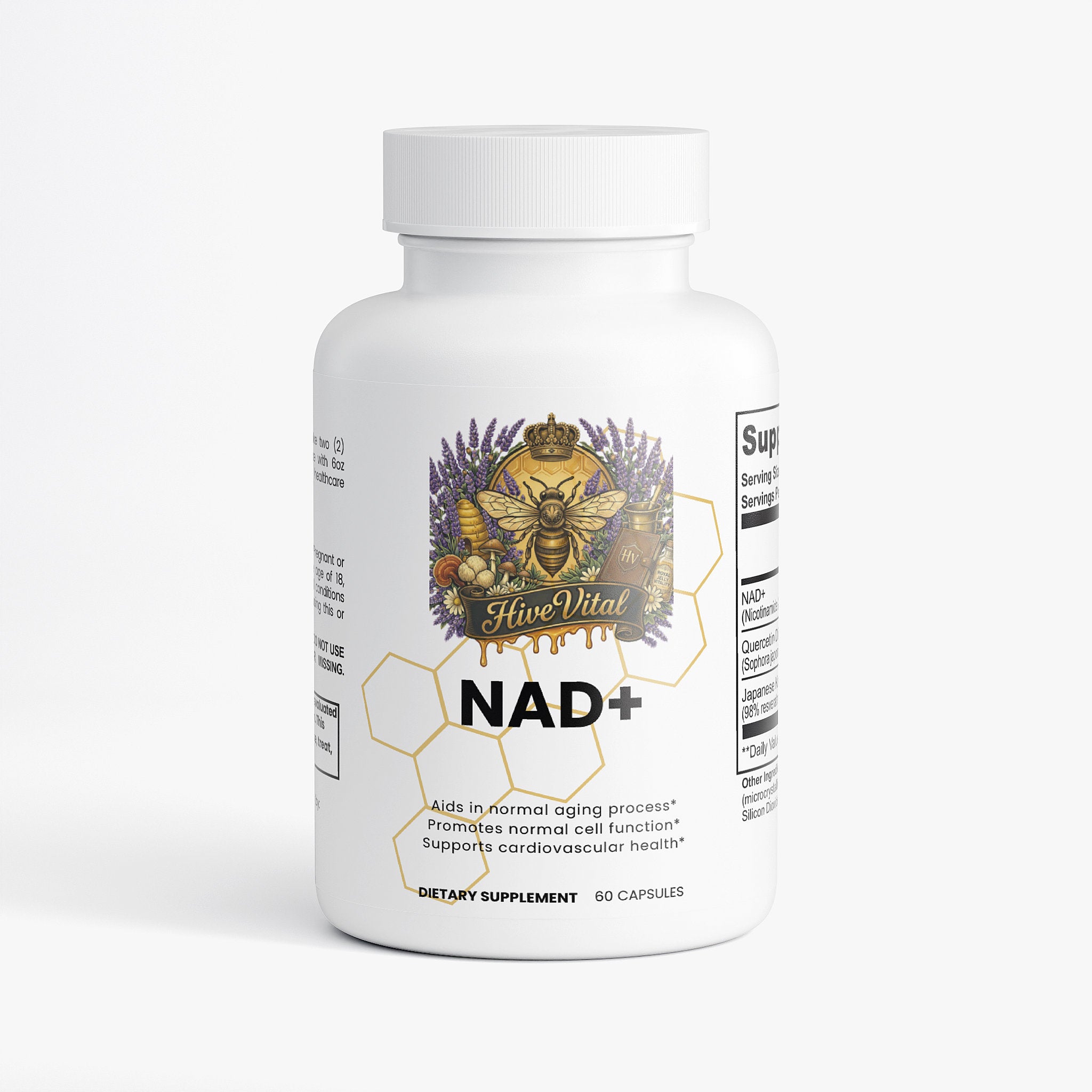 NAD+ ~ 100% Natural, Vegan, Non-GMO