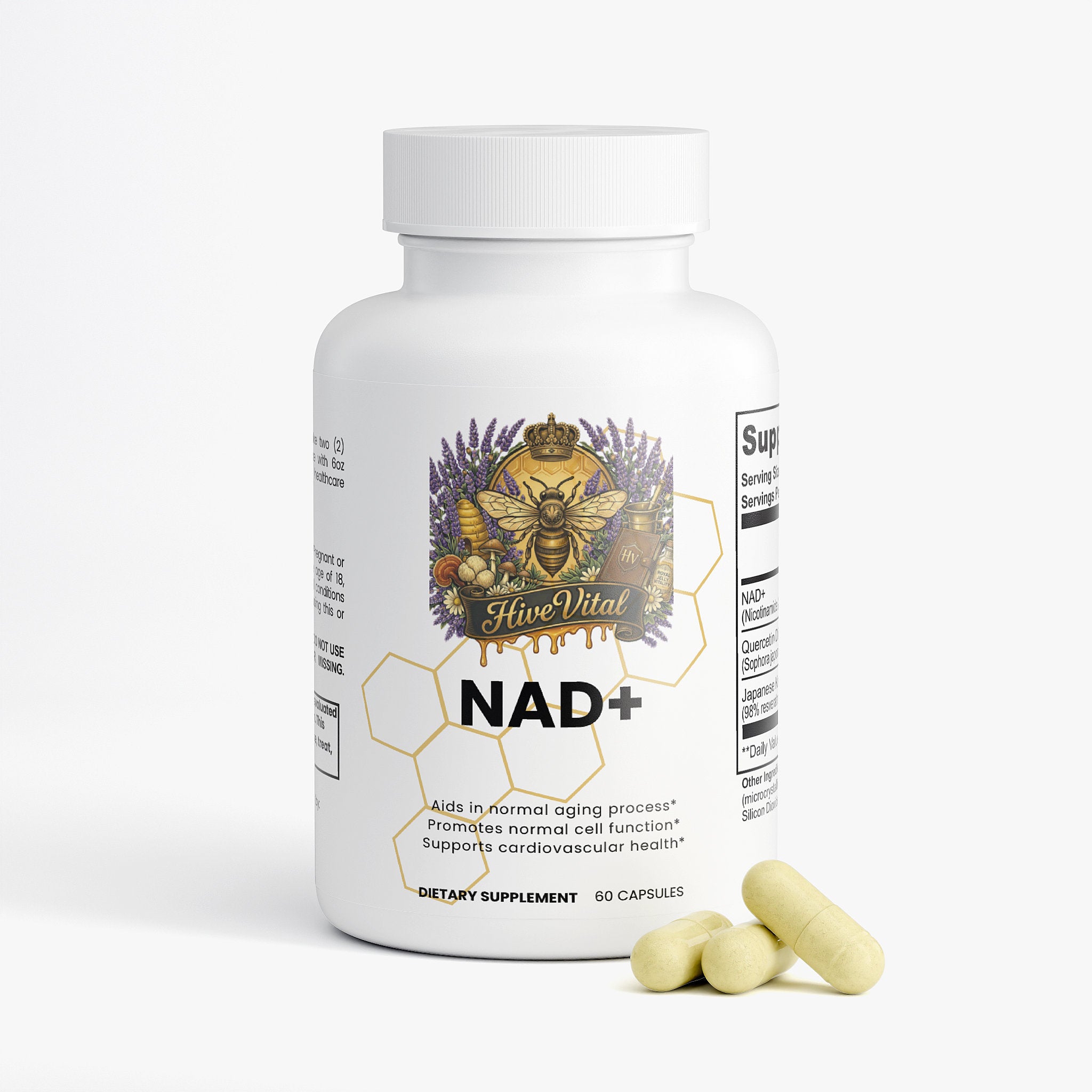 NAD+ ~ 100% Natural, Vegan, Non-GMO