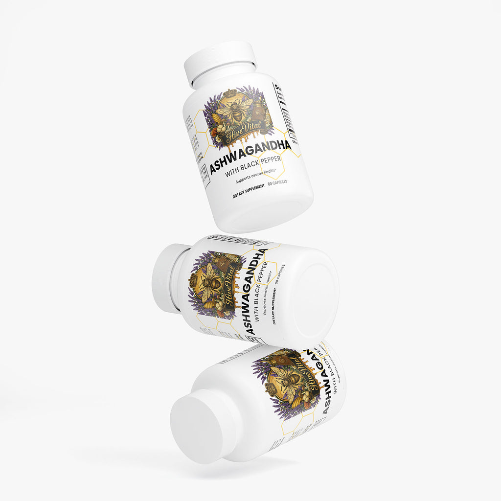 Ashwagandha ~ 100% Natural, Gluten & Lactose Free, Vegan