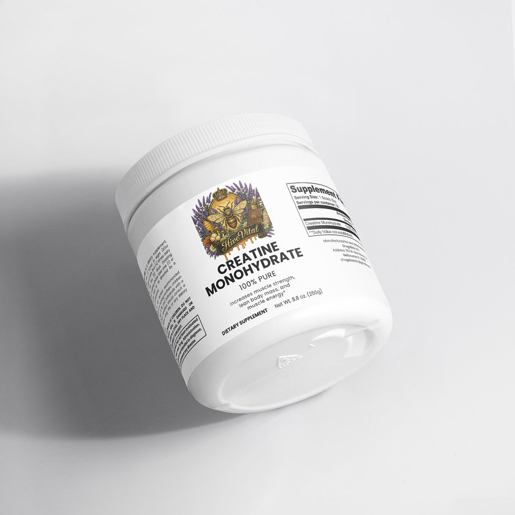 Creatine Monohydrate ~ Gluten & Lactose Free, Non-GMO, Vegan