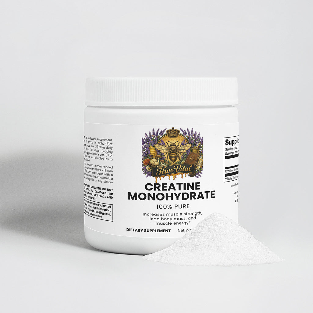 Creatine Monohydrate ~ Gluten & Lactose Free, Non-GMO, Vegan