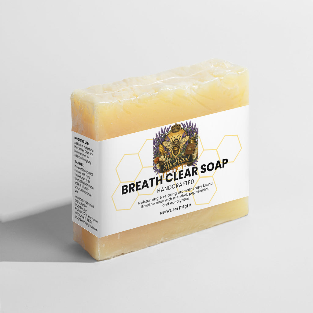 Breathe Clear Soap ~ Peppermint & Eucalyptus