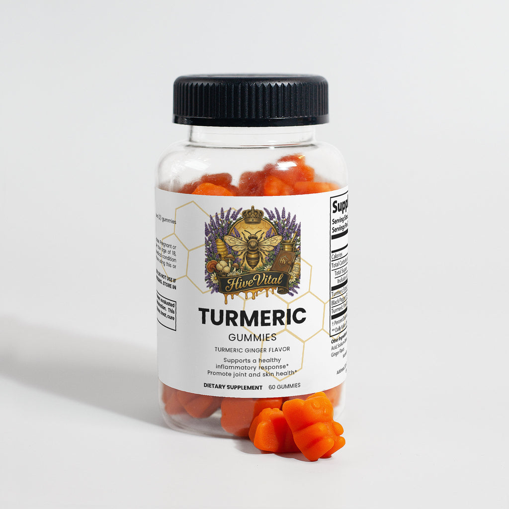 Turmeric Gummies ~ Vegan, Gluten Free, Non-GMO