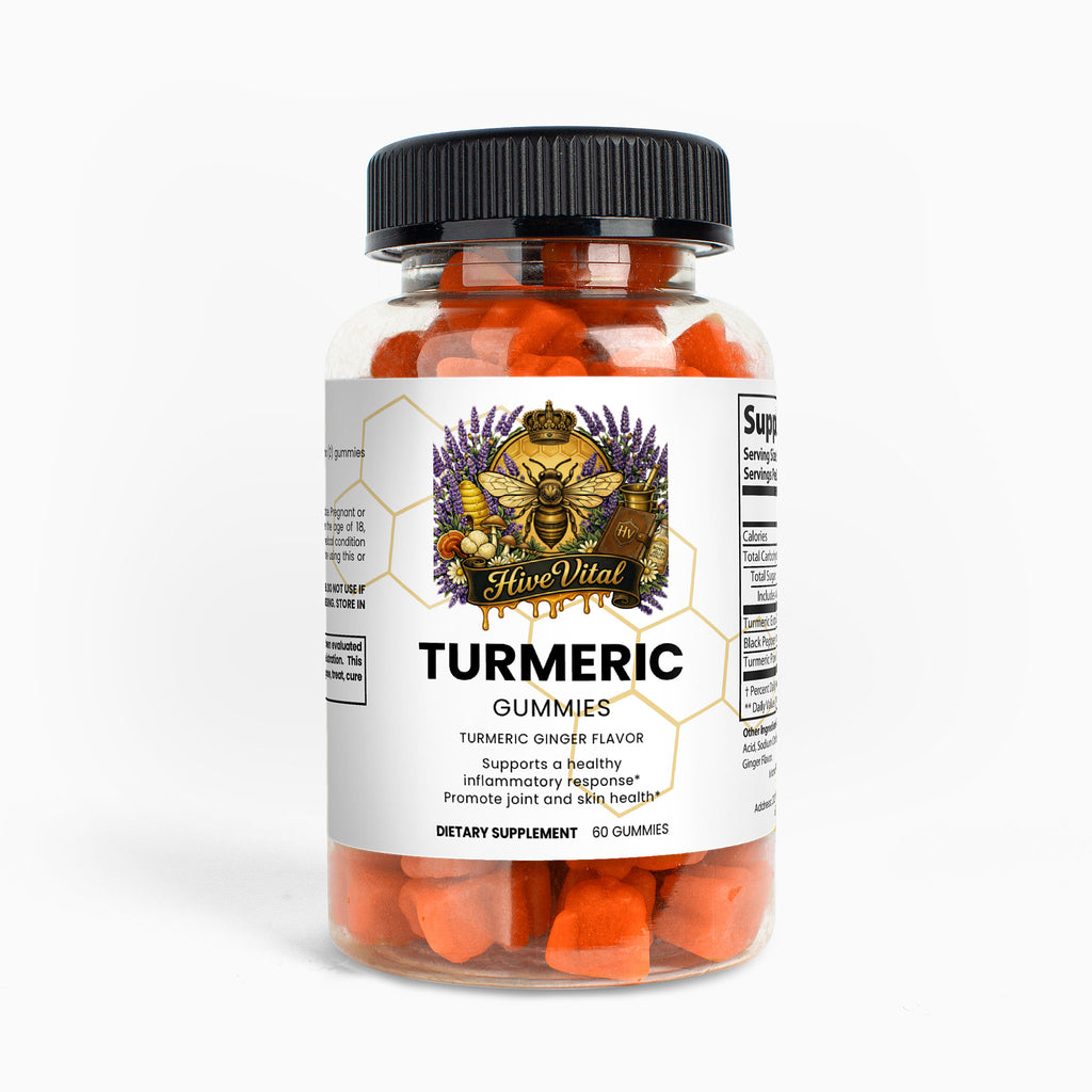 Turmeric Gummies ~ Vegan, Gluten Free, Non-GMO