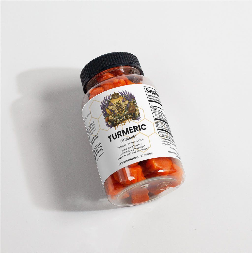 Turmeric Gummies ~ Vegan, Gluten Free, Non-GMO