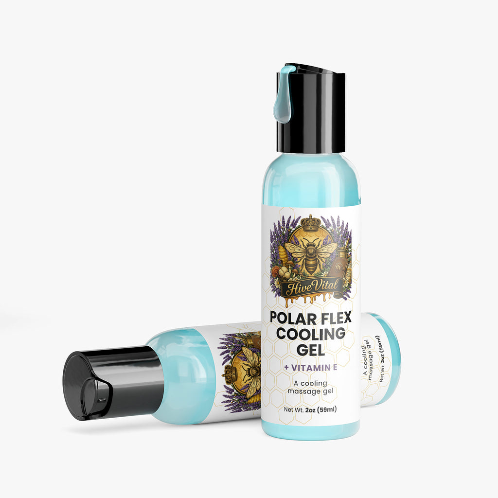 Polar Flex Cooling Gel ~ Vegan, No Fillers, Non-GMO, Cruelty Free, Fragrance Free