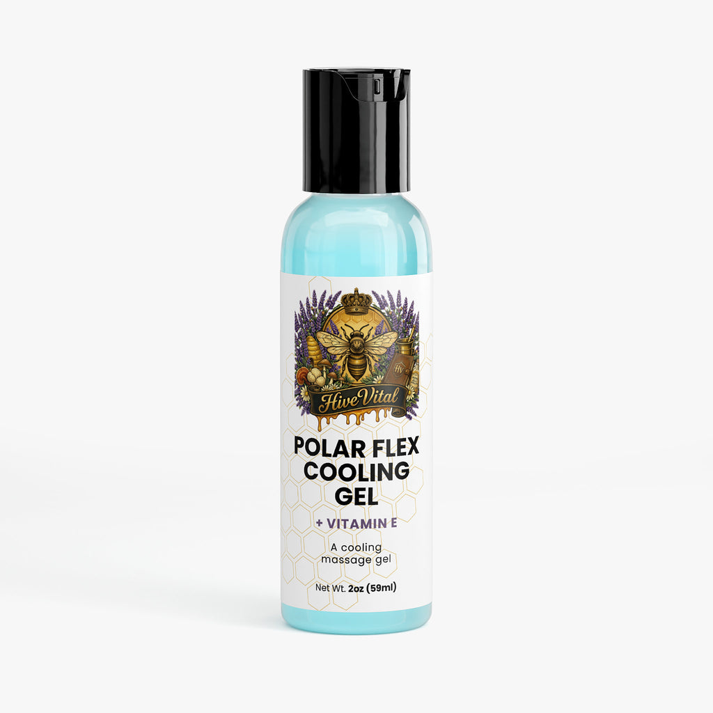 Polar Flex Cooling Gel ~ Vegan, No Fillers, Non-GMO, Cruelty Free, Fragrance Free