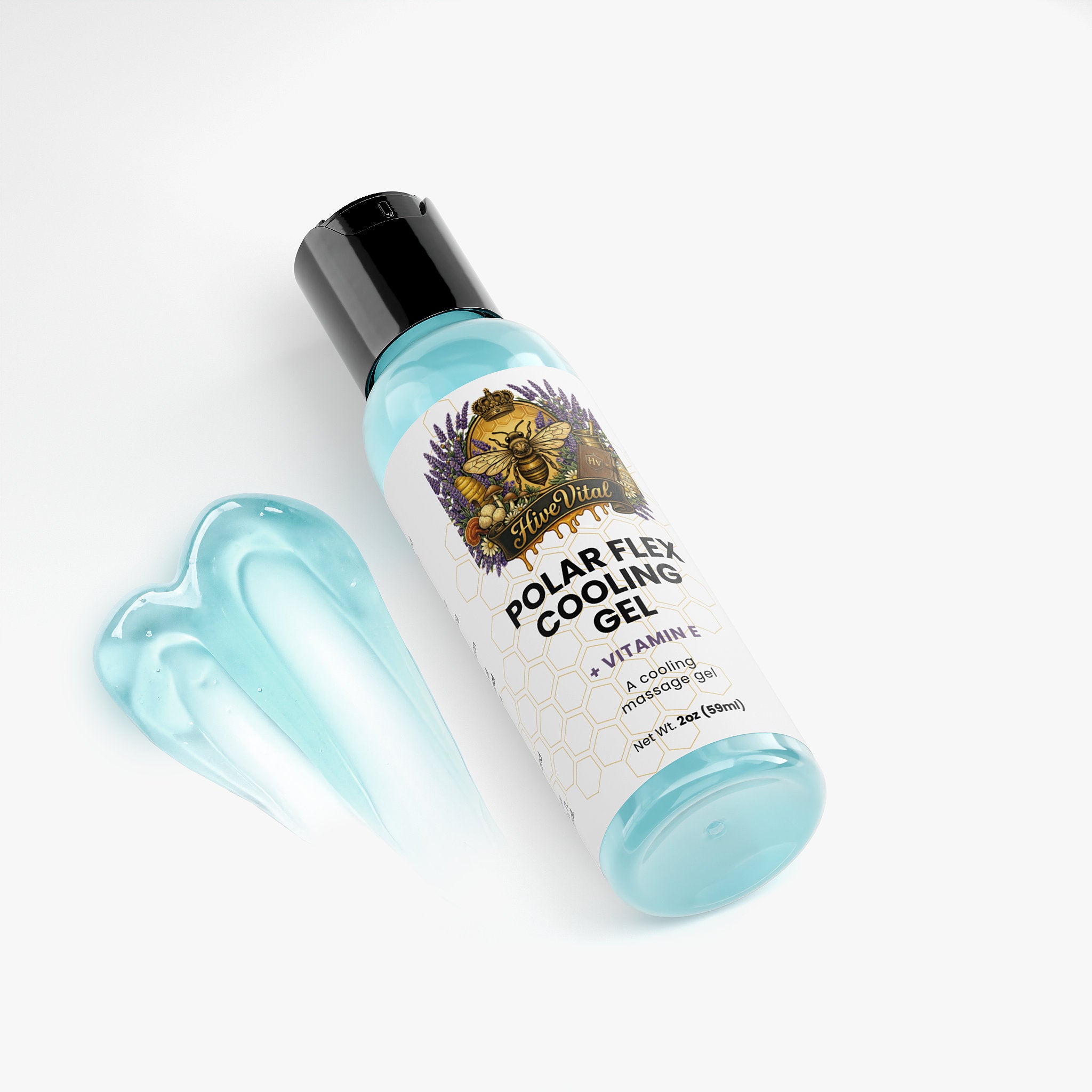Polar Flex Cooling Gel ~ Vegan, No Fillers, Non-GMO, Cruelty Free, Fragrance Free