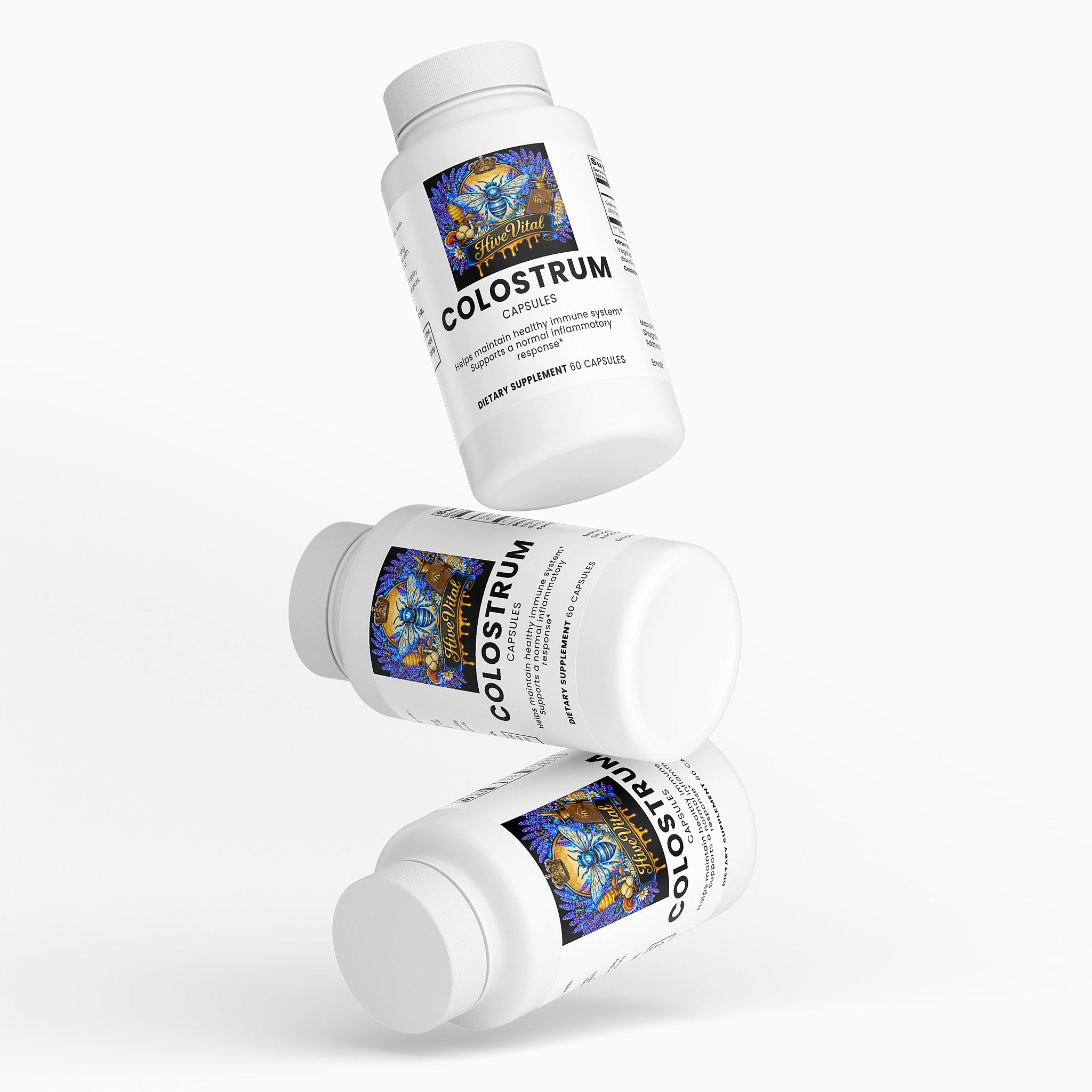 Colostrum Capsules ~ 500MG ~ Non-GMO