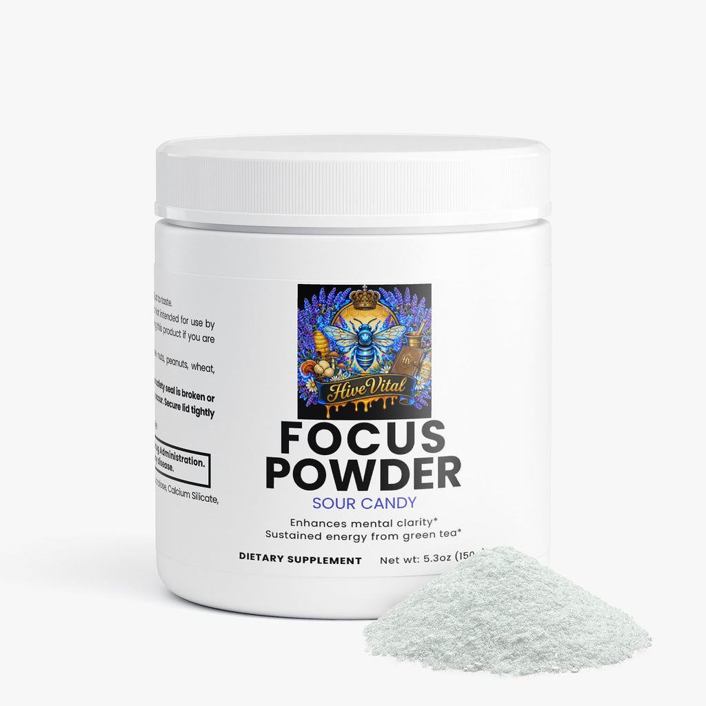 Focus Powder ~ (Sour Candy) ~ Vegetarian