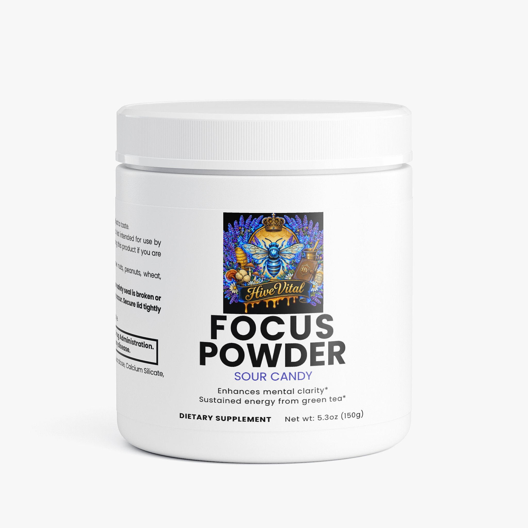 Focus Powder ~ (Sour Candy) ~ Vegetarian