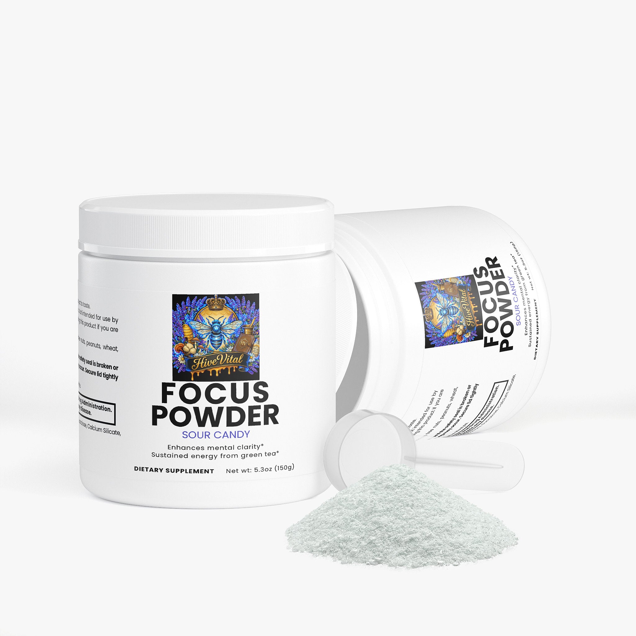 Focus Powder ~ (Sour Candy) ~ Vegetarian