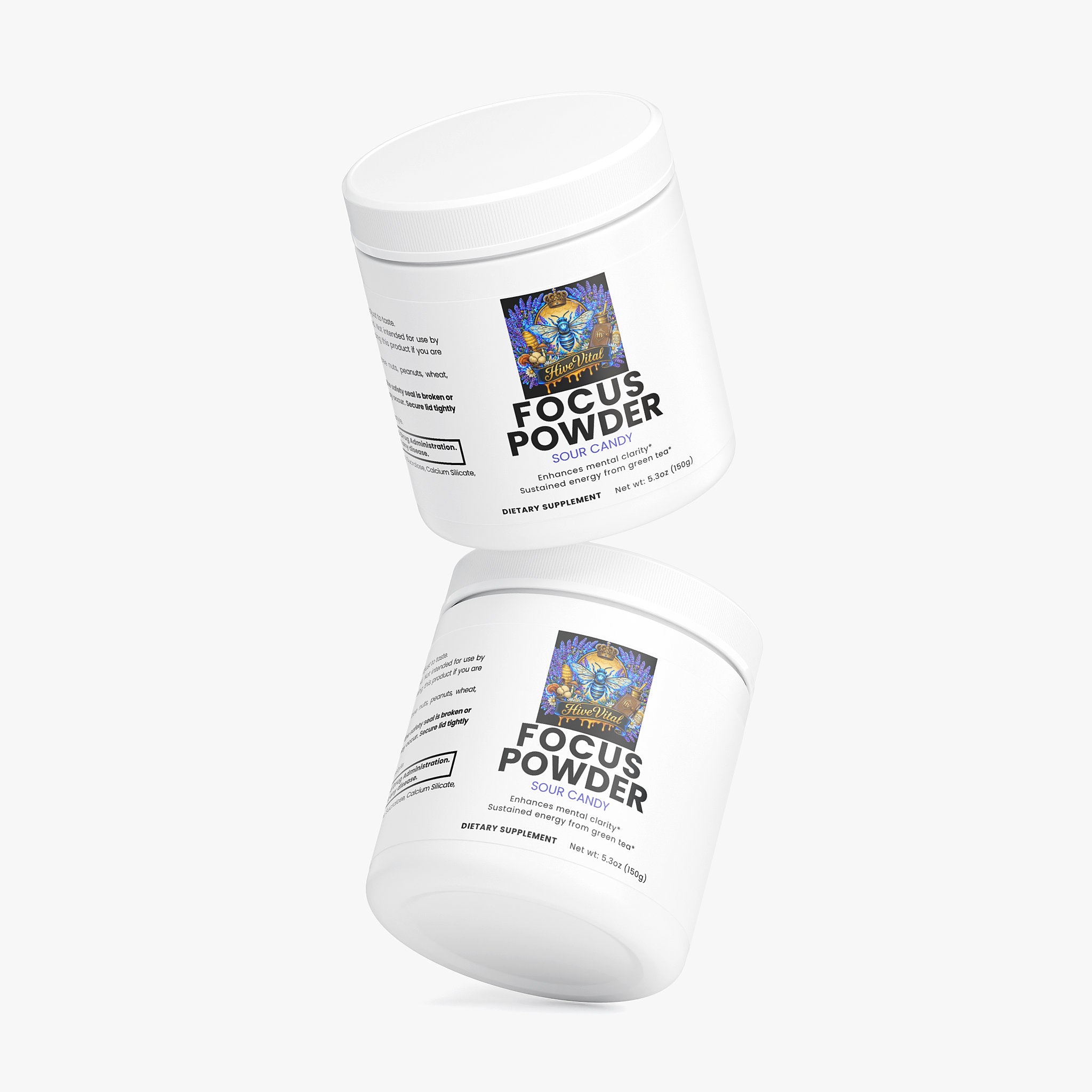 Focus Powder ~ (Sour Candy) ~ Vegetarian