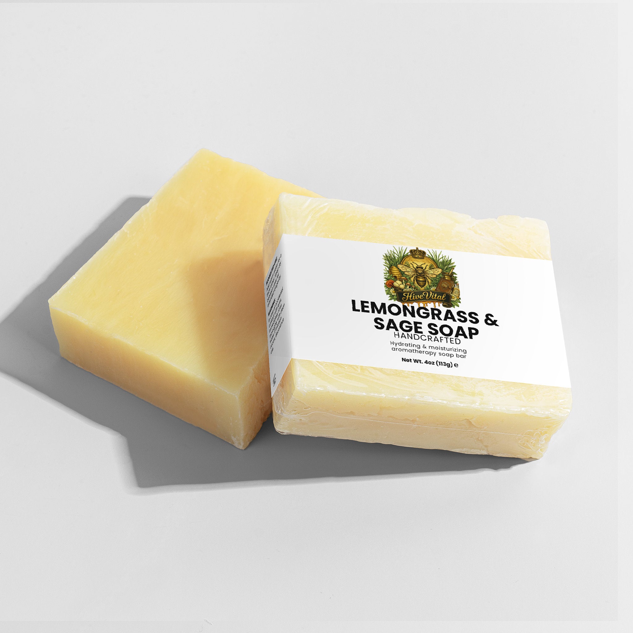 Lemongrass & Sage Soap ~ 100% Natural