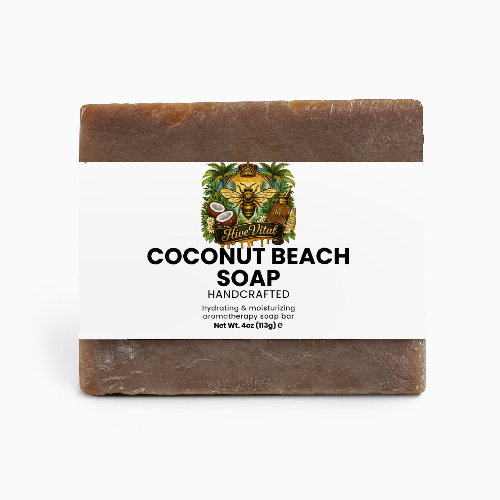 Coconut Beach Soap ~ 100% Natural
