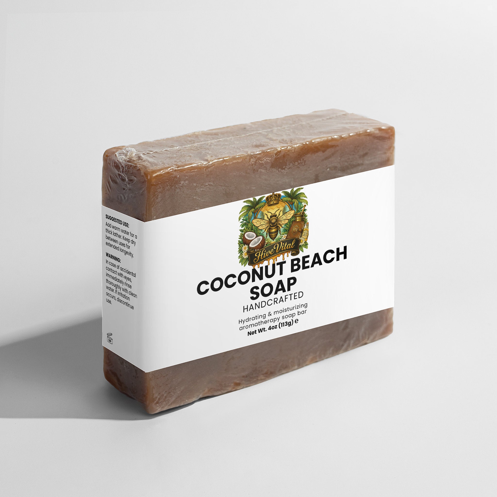 Coconut Beach Soap ~ 100% Natural