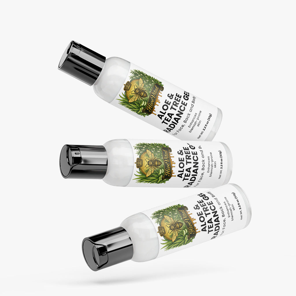 Aloe & Tea Tree Radiance Gel ~ 100% Natural