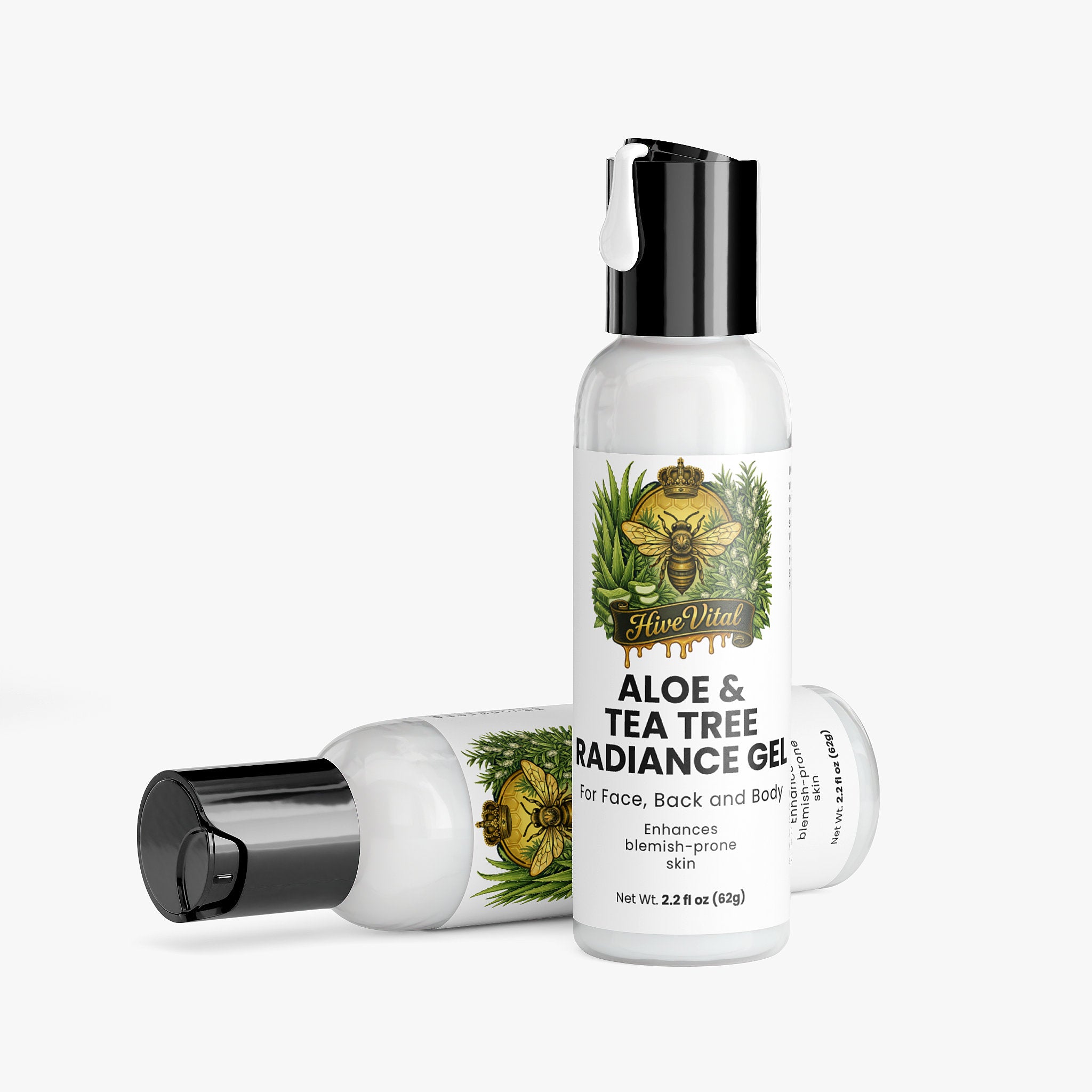 Aloe & Tea Tree Radiance Gel ~ 100% Natural