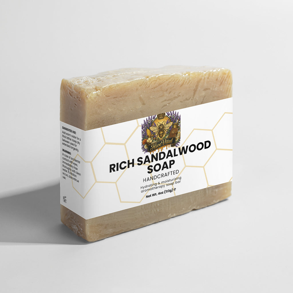 Rich Sandalwood Soap ~ 100% Natural