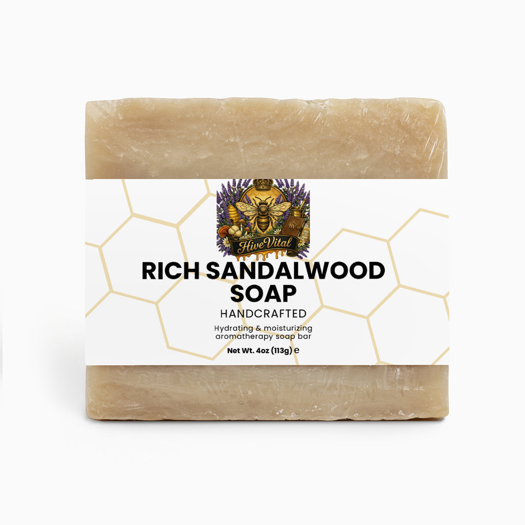 Rich Sandalwood Soap ~ 100% Natural
