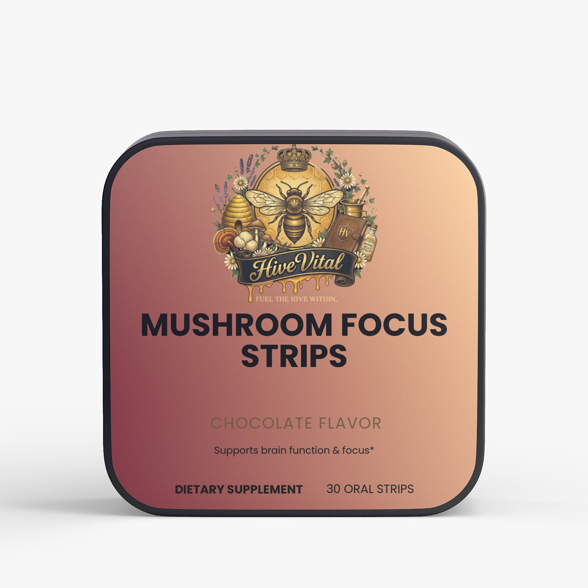 Mushroom Focus Strips ~ 100% Natural